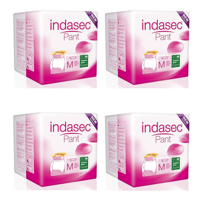 Cuecas-fraldas INDASEC PANT SUPER M (4x10 uni)