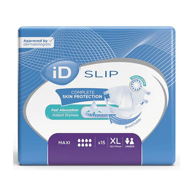 Fraldas ID MAXI XL (15 uni)