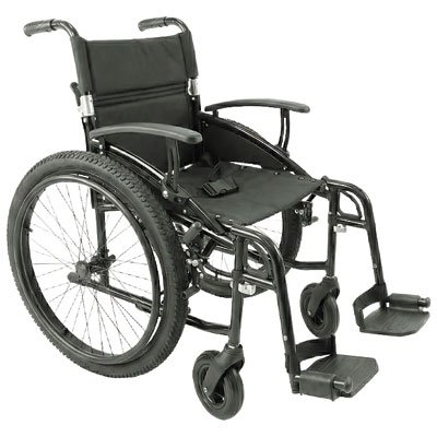 Cadeira de rodas KMINA K10077 todo-o-terreno alumínio