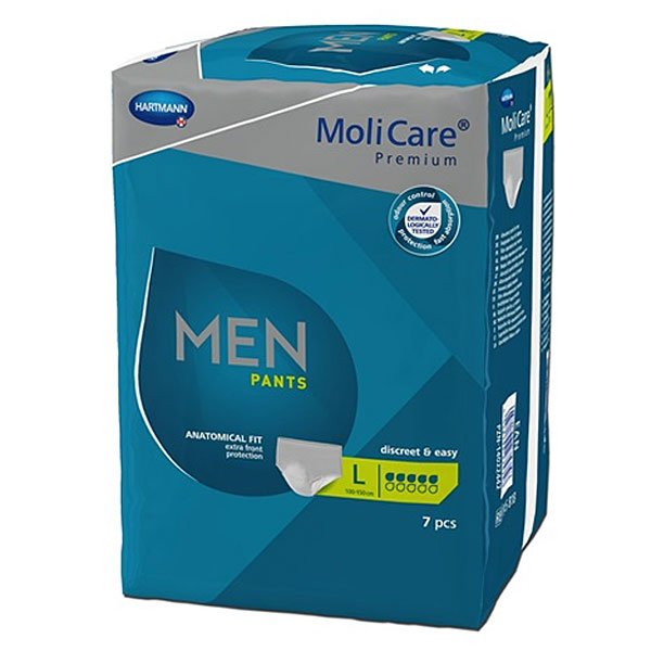 MOLICARE MEN cuecas fraldas 5G L