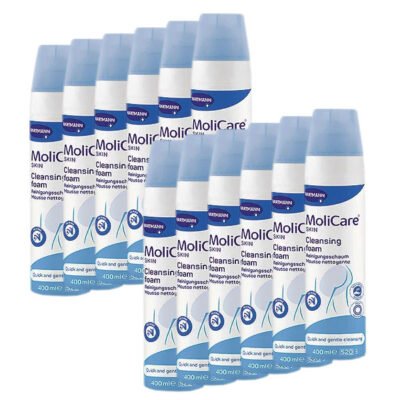 MOLICARE mousse limpeza pack