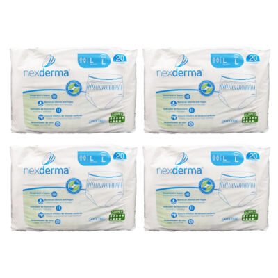 NEXDERMA cuecas fraldas 9G L pack