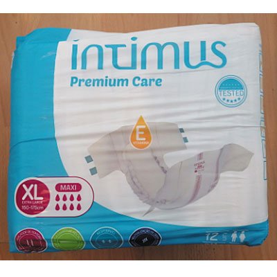 Fraldas INTIMUS MAXI XL (12 uni)