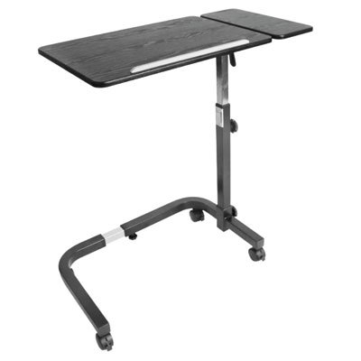Mesa de Apoio à Cama, Cadeira ou Poltrona KMINA preta