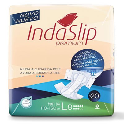 artifofo fraldas indaslip premium L8