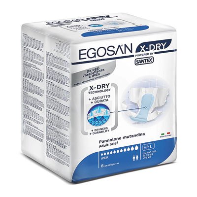 medpartner fraldas EGOSAN X DRY HIPER 11G L