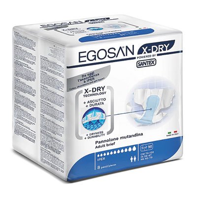 medpartner fraldas EGOSAN X DRY HIPER 11G M